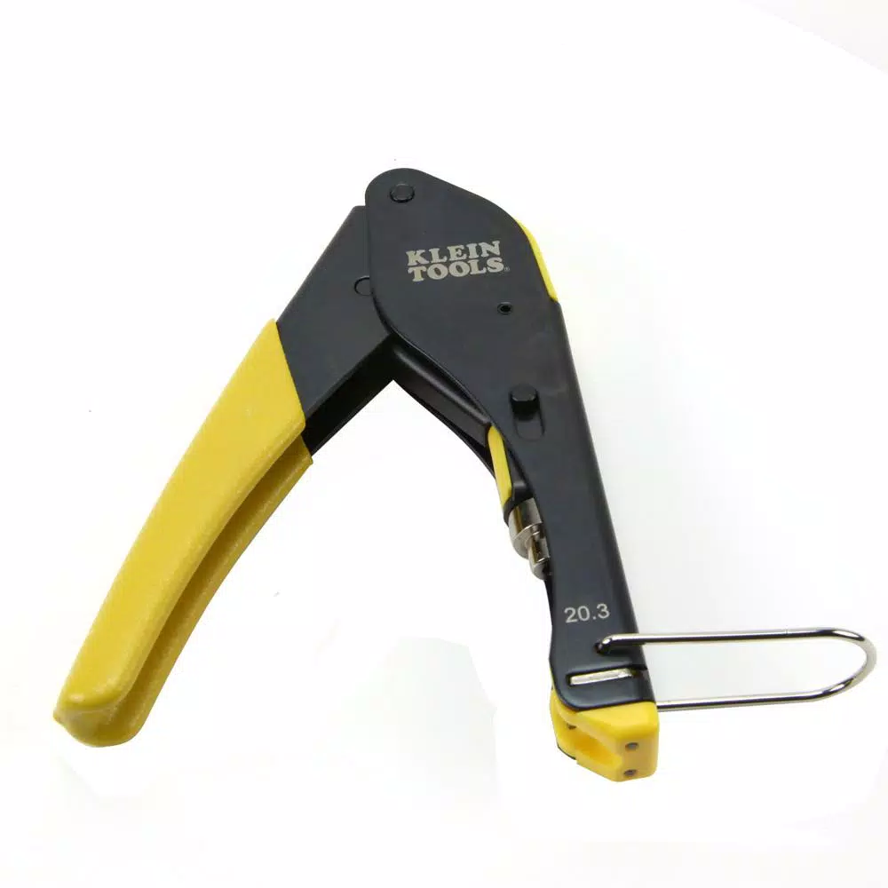 Klein Tools Coaxial Cable Installation Kit with Compression Crimper, Stripper, and Multi-Cable Cutter
