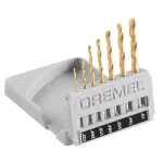 Dremel 7-Piece High-Speed Steel Drill Bit Set for Metal thumbnail 3