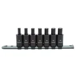 Husky 78-Piece 1/2 in. Drive Master Impact and Hex Bit Socket Set thumbnail 12