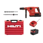 Hilti TE 60-A36 36V SDS-Max Cordless Brushless Rotary Hammer Drill Kit with 9 Ah Batteries thumbnail 1