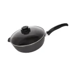 Swiss Diamond Swiss TITAN 11 in. Titanium Nonstick Saute Pan with Glass Lid, 4.3 Qt, Gray thumbnail 1