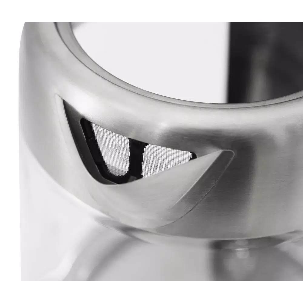 Elite Platinum 7.2-Cup Programmable Glass Electric Kettle, Stainless Steel