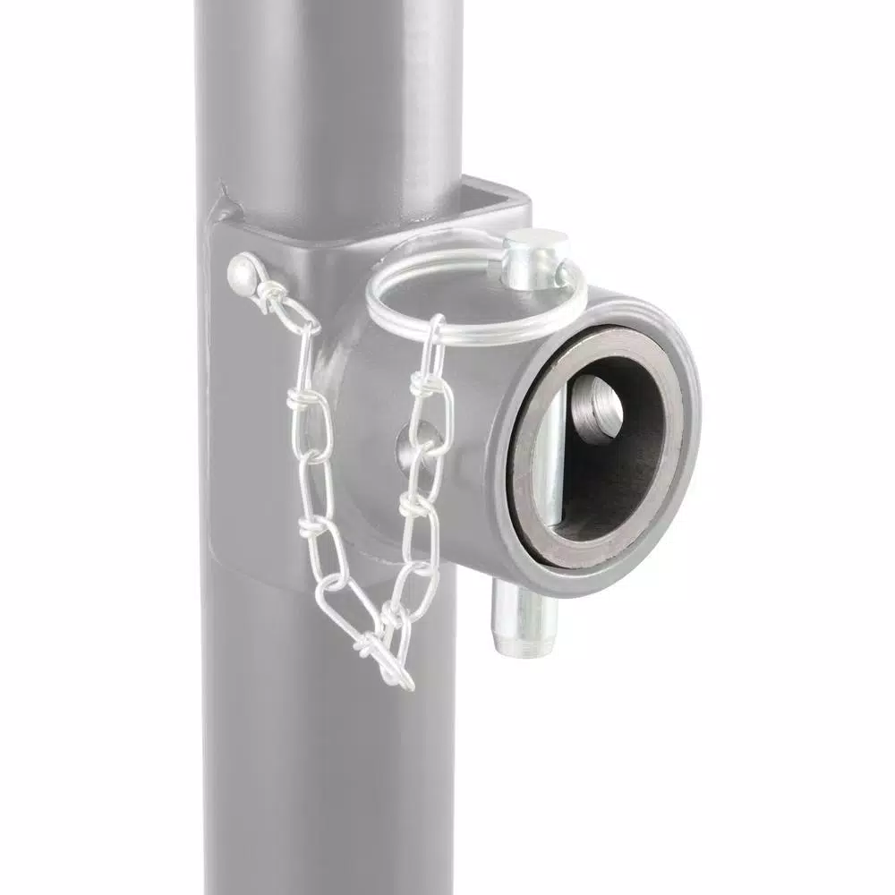 CURT Replacement Swivel Jack Male Pipe Mount Bracket (9/16" Pin Hole)