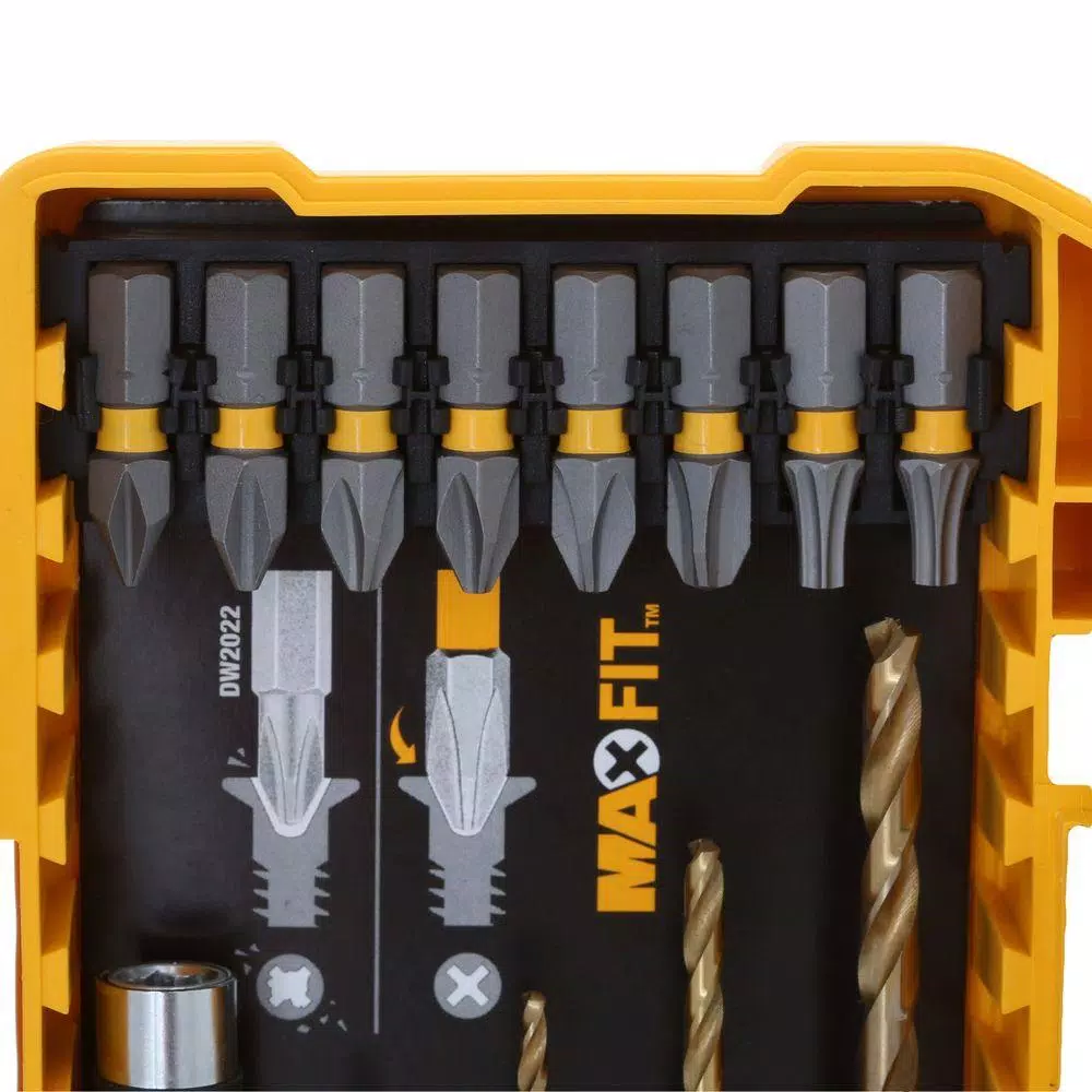 DEWALT MAXFIT 32-Piece Screwdriving Set with 10X Magnetic Screw Lock System