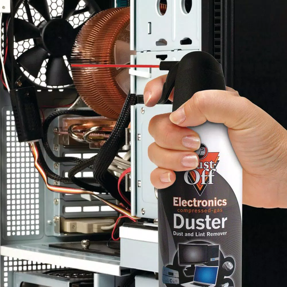 Dust Off 10 oz. Disposable Compressed Gas Duster, 2-Pack