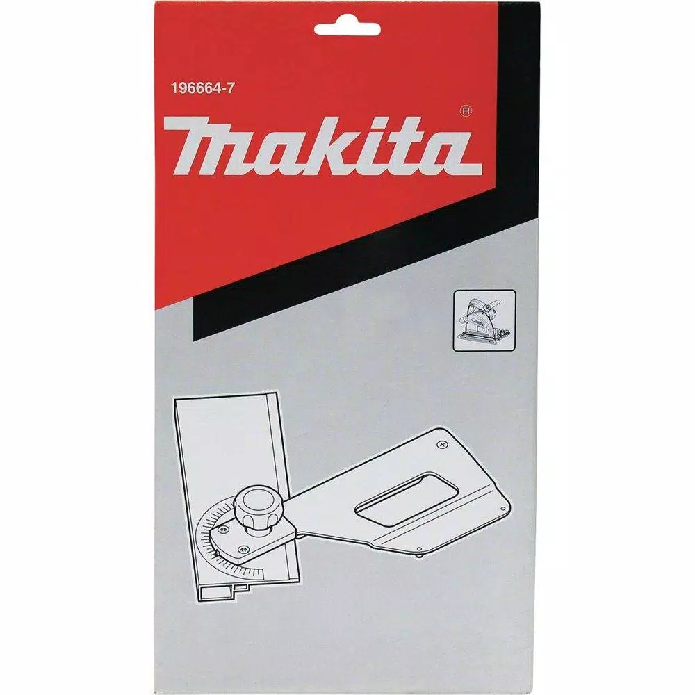 Makita Miter Guide Set Compatible with Makita SP6000J/J1 Plunge Circular Saws and Guide Rails 194368-5, 194367-7