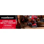 PowerSmart 20V Cordless 1/4 in. Hex Impact Driver Kit with 1.5 Ah Battery and Charger thumbnail 4