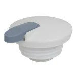 Home Basics 33.8 oz. Vacuum Insulated Thermal Carafe - 1L White Plastic Beverage Server thumbnail 3