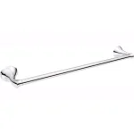 MOEN Darcy 24 in. Chrome Towel Bar - Modern Zinc Single Towel Bar thumbnail 1