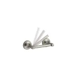 KOHLER Willamette Double Post Toilet Paper Holder, Vibrant Brushed Nickel thumbnail 5