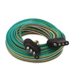 TowSmart 24 ft. Trailer Wiring Connector, 4-Way Flat Electrical Connection thumbnail 2