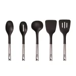 Oster Kitchen Bliss 5-Piece Black Nylon and Stainless Steel Kitchen Utensil Set thumbnail 1