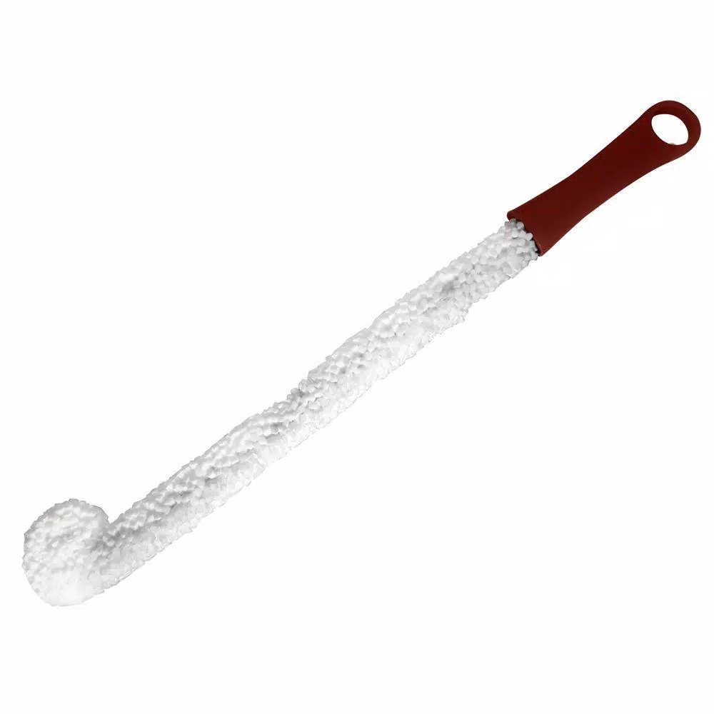Epicureanist Wine Decanter Cleaning Brush with Non-Abrasive Foam