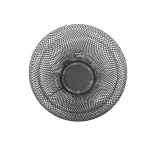 Mind Reader Black Metal Mesh Fruit Bowl - Round Decorative Wire Produce Basket thumbnail 6