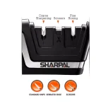 Sharpal 190N Knife and Scissors Sharpener - Classic Two-Stage Manual Sharpener thumbnail 2