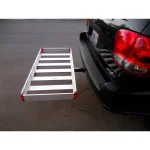 MaxxHaul 70422 Aluminum High Mount Compact Cargo Carrier for 2 in. Hitch Receiver, 500 lb. Capacity thumbnail 3