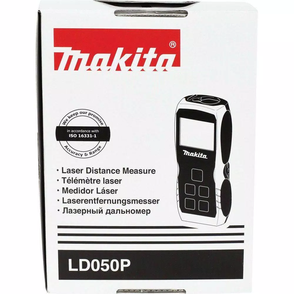 Makita LD050P 164 ft. Laser Distance Measure with IP54 Rating
