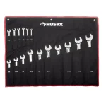 Husky 34-Piece Metric and SAE Ratcheting Wrench Set thumbnail 5