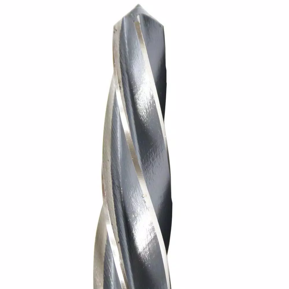 Drill America Killer Force 11/16 in. High Speed Steel Black and Gold Bridge Reamer with Hex Shank