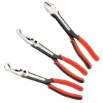 SUNEX TOOLS Sunex 3704V 11 in. Heavy-Duty Hose Gripper and Cutting Pliers Set, 3-Piece thumbnail 1