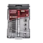 Husky 16-Piece 1/4 in. Drive Flex-Head Microdriver and Socket Set thumbnail 1