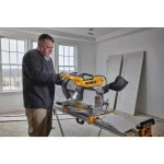 DEWALT 12 in. 15 Amp Double Bevel Compound Miter Saw with Heavy-Duty Stand thumbnail 10