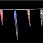 Novolink 80-Light 8mm Mini Globe Multi-Color LED Icicle Lights with Wireless Smart Control thumbnail 2
