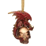 Design Toscano Black Coal Dragon 2016 Limited Edition Holiday Ornament thumbnail 1