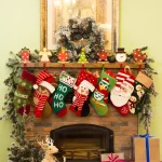 Glitzhome Marquee LED Tree and Gift Box Stocking Holder Set of 2 thumbnail 6