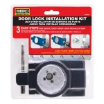 MIBRO Bi-Metal Door Lock and Deadbolt Installation Kit for Wood and Metal Doors thumbnail 2