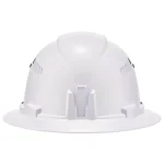 Ergodyne Skullerz 8973 Class C Full Brim Vented Hard Hat with Ratchet Suspension - White thumbnail 5