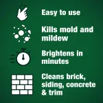 Mold Armor E-Z House Wash 1 Gal. Mold and Mildew Remover, Bleach-Based Outdoor Cleaner thumbnail 7
