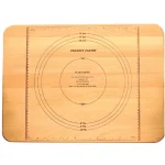 Catskill Craftsmen Perfect Pastry Wooden Cutting Board - Large Hardwood Pastry Board with Juice Groove and Rulers thumbnail 2
