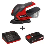 Einhell PXC 18V Cordless Compact Detail Palm Sheet Sander Kit with 2.0 Ah Battery and Fast Charger thumbnail 1