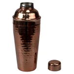 Unbranded Hammered Copper Stainless Steel Cocktail Shaker, 750 ml thumbnail 4