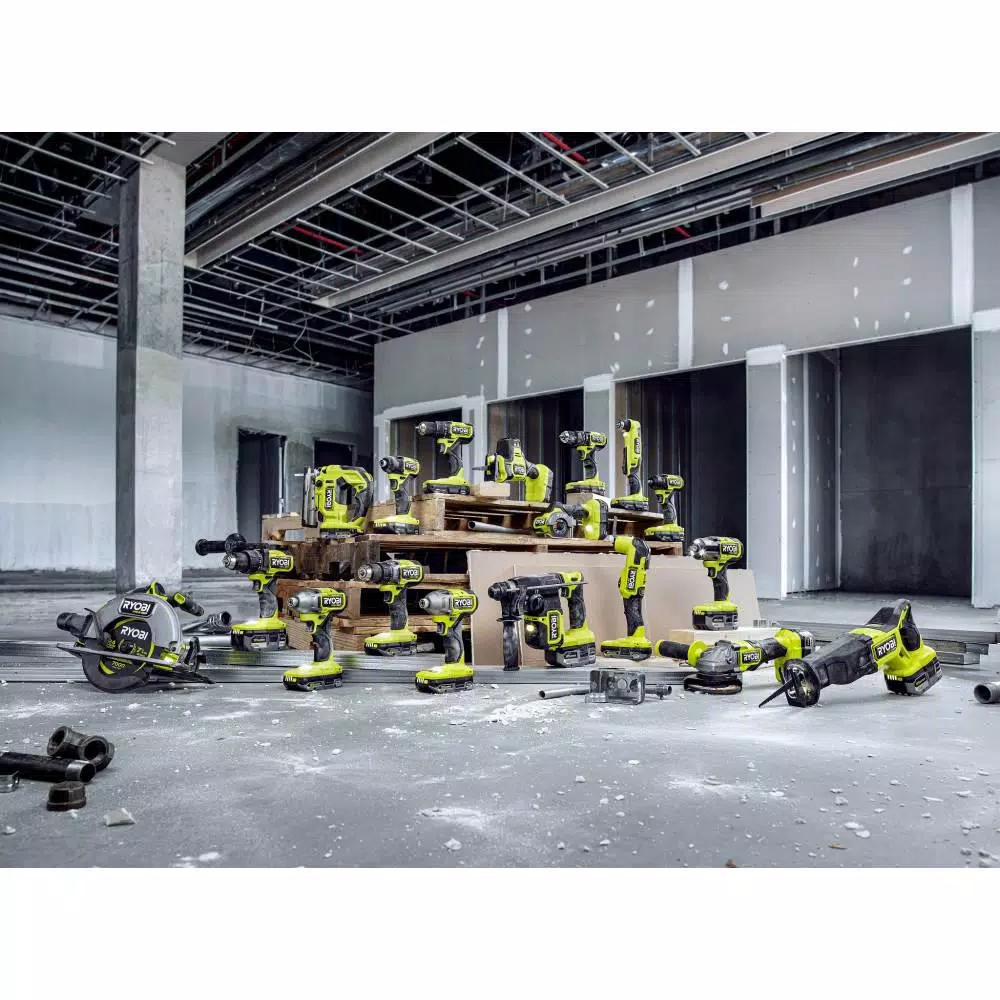 RYOBI 18V ONE+ HP Brushless 1/2 in. Hammer Drill Kit with 4.0 Ah Battery, Charger, and Tool Bag