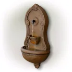 Alpine Corporation 32 in. Wall-Mounted Tiered Water Fountain with LED Lights, Classical European Design thumbnail 3