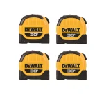 DEWALT 30 ft. x 1-1/8 in. Tape Measure, 4-Pack thumbnail 1