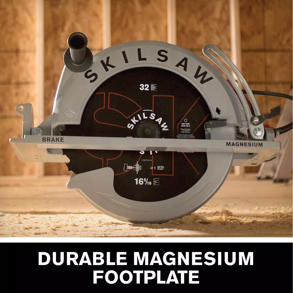 SKILSAW Super SAWSQUATCH 16-5/16 in. 15 Amp Worm Drive Circular Saw with Magnesium Construction