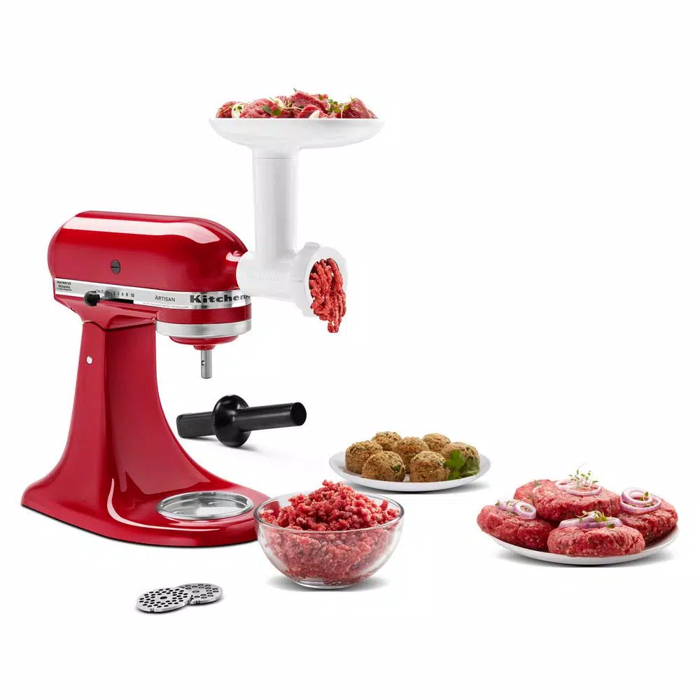 KitchenAid Food Grinder Attachment for Stand Mixers, White