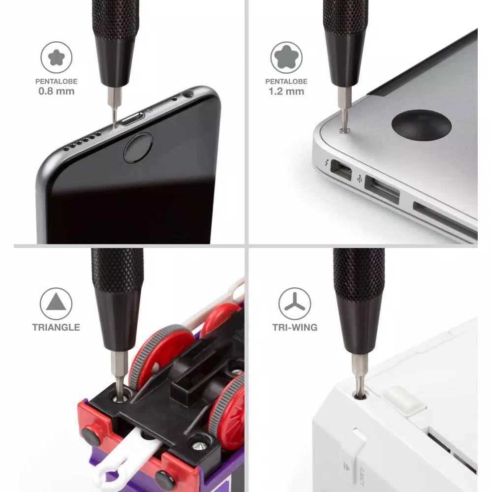 TEKTON 46-Piece Precision Tech Rescue Repair Kit for Electronics, Laptops, and Mobile Devices