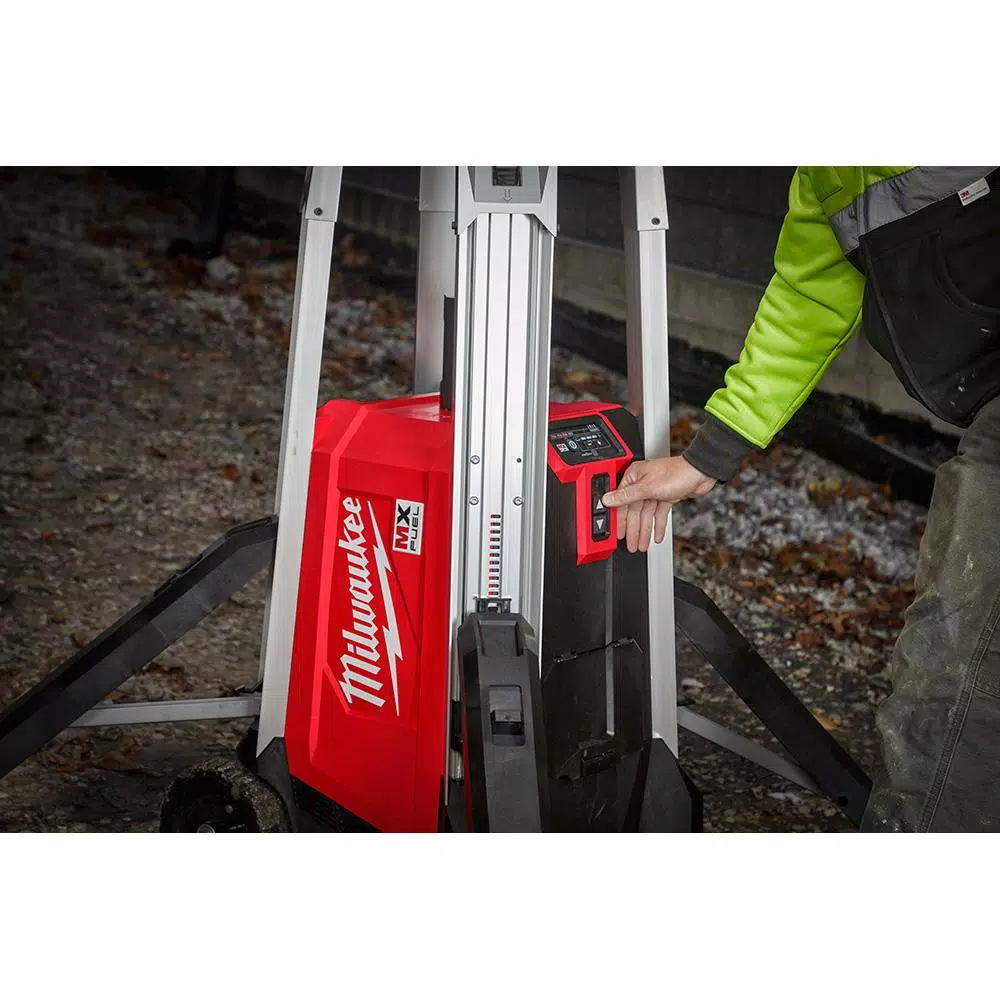 Milwaukee MX FUEL Lithium-Ion Cordless Rocket Tower Light with Integrated Charger