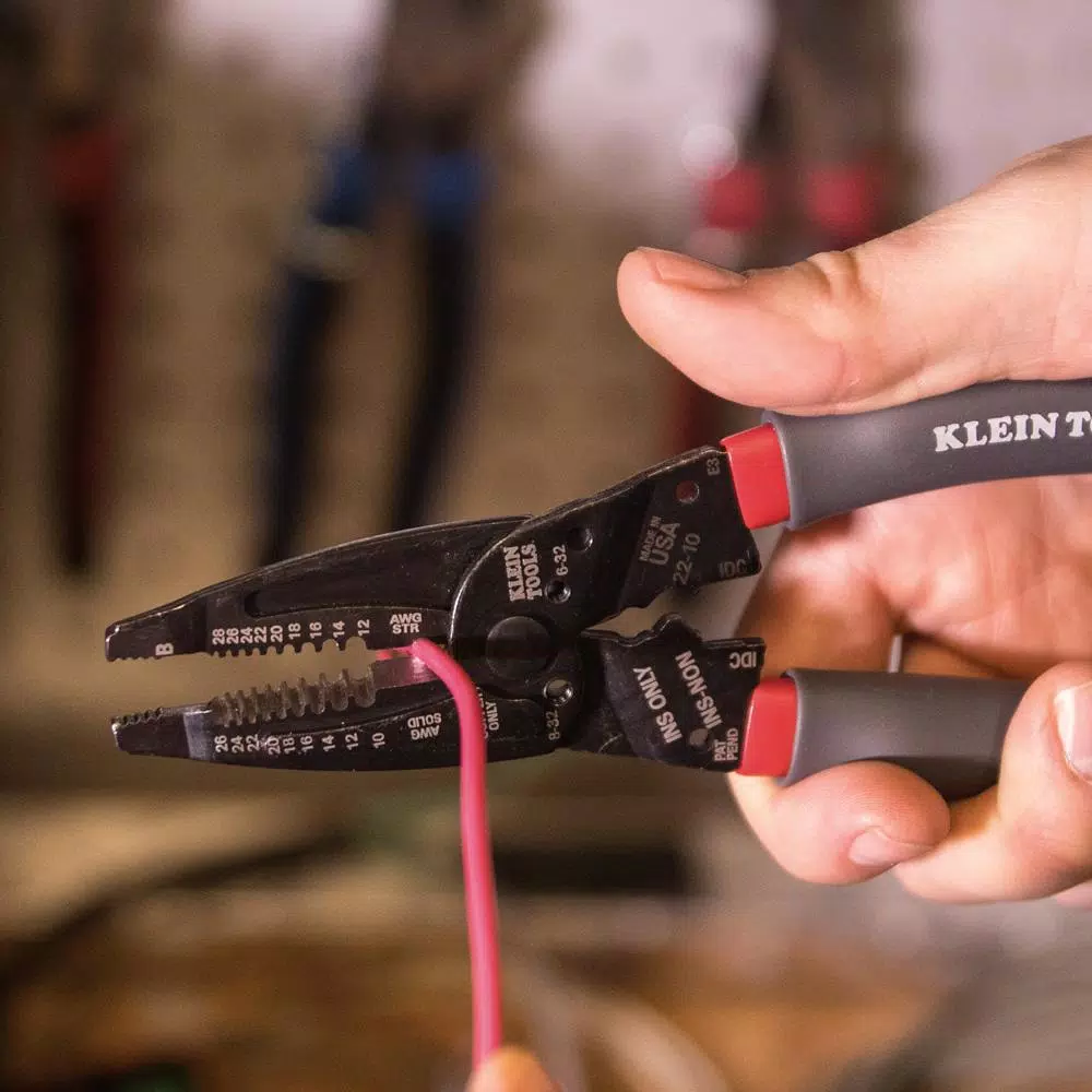 Klein Tools Klein-Kurve Multi-Tool Wire Stripper, Crimper, and Cutter