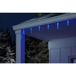 LightShow ColorMotion 24-Light Multi-Color Deluxe LED Icicle Christmas String Lights thumbnail 5
