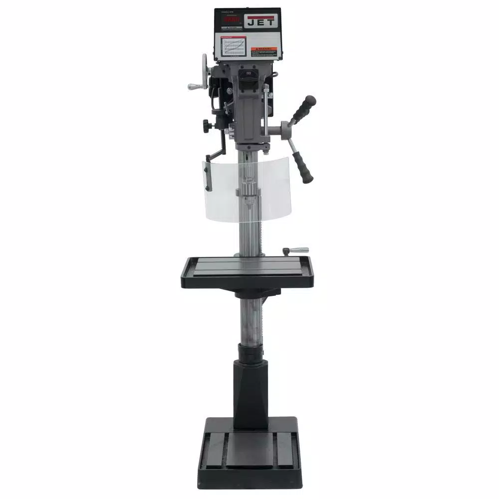 JET 1 HP 15 in. Floor Standing Drill Press, Variable Speed, 115/230V, J-A5816