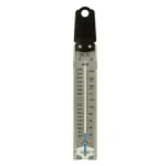 Unbranded Stainless Steel Candy Thermometer with Adjustable Pan Clip, 20°C to 200°C thumbnail 1