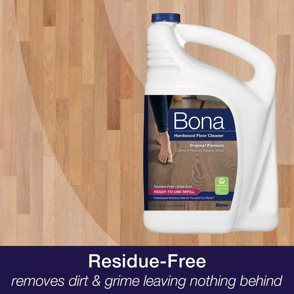 Bona Hardwood Floor Cleaner, 128 oz. Ready-to-Use Liquid