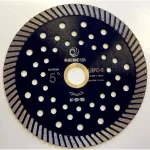 Whirlwind USA 5 in. Turbo Continuous Rim Diamond Blade for Granite and Stone thumbnail 1
