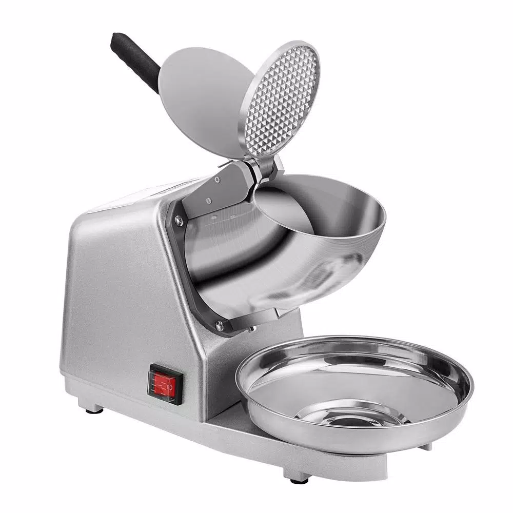 VIVOHOME Electric Snow Cone Machine, 143lbs/hr Stainless Steel Ice Shaver for Countertop