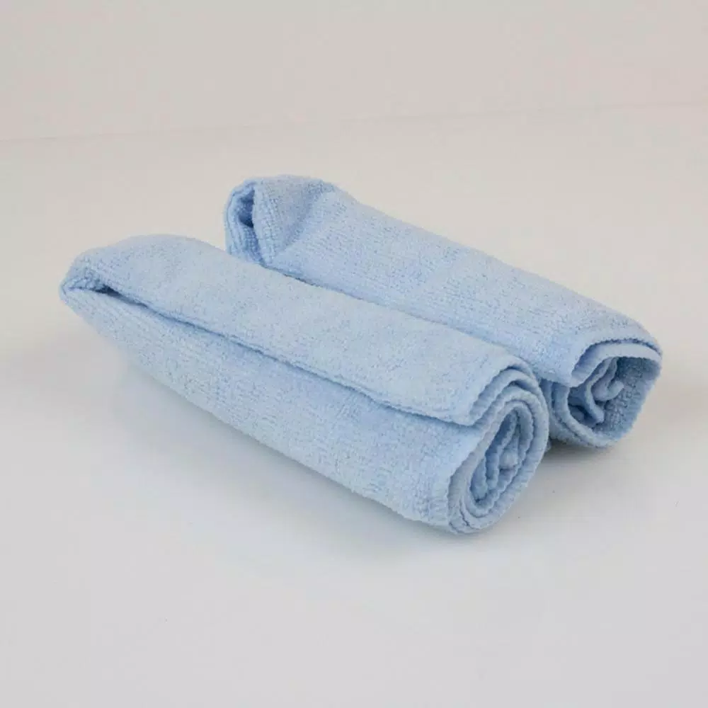 Endust 15 in. x 15 in. Microfiber Cleaning Cloths, Blue, 16-Pack